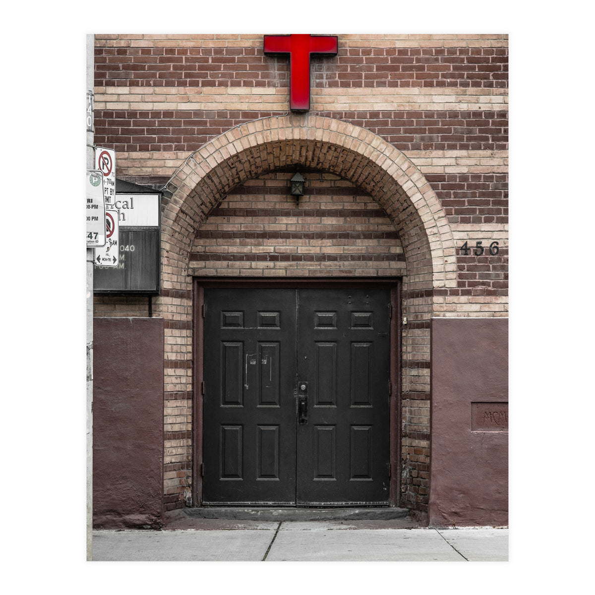 King Street East Methodist Church No 1 Color Version (Print Only)