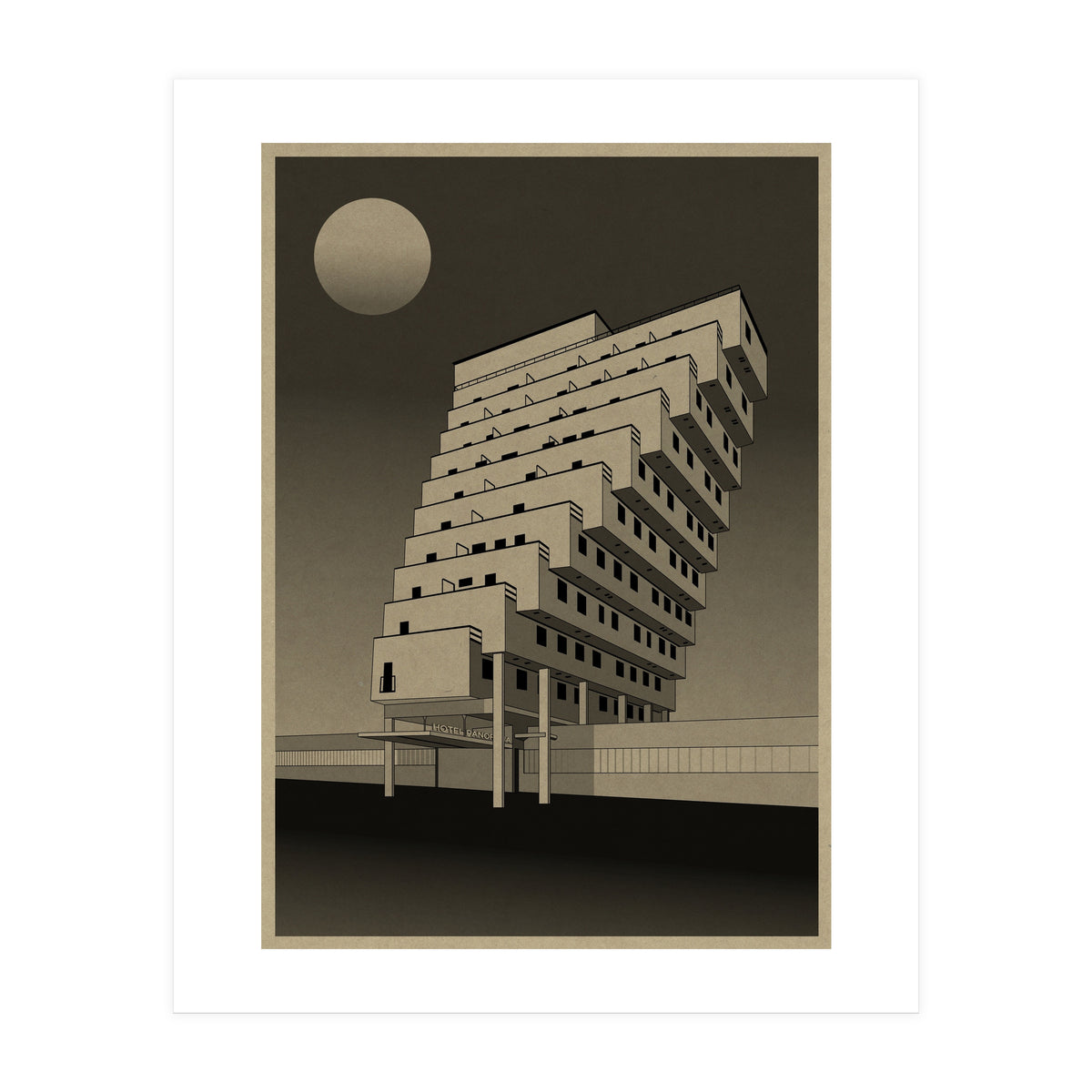 Hotel Panorama Slovakia (1970) (Print Only)