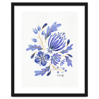 Protea Floral | Blue