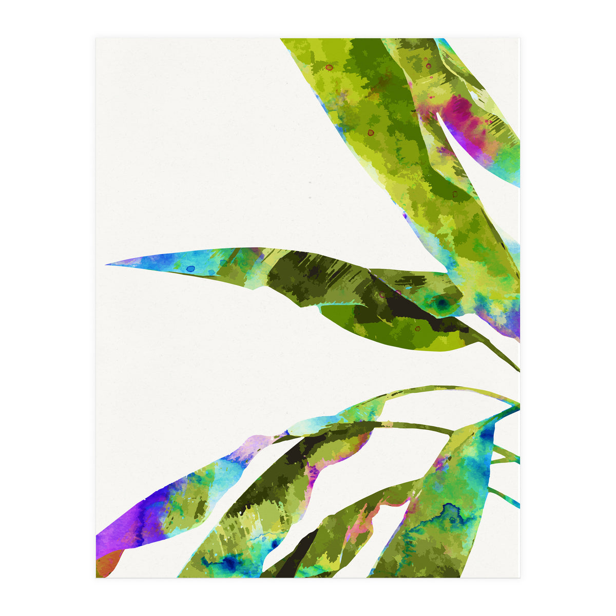 Banana Leaves Holi (Print Only)