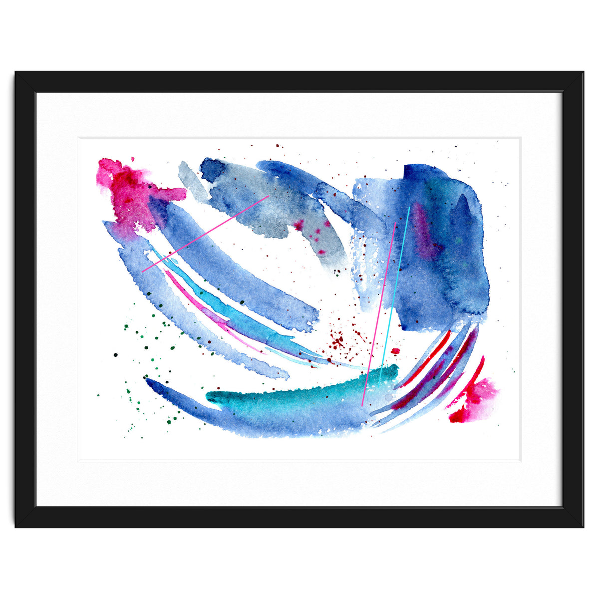 Happiness vibes || watercolor