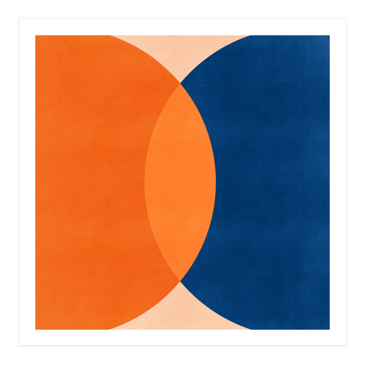 Sun Moon Abstract (Print Only)