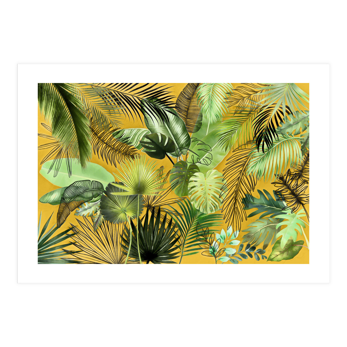 Tropical Foliage 06 (Print Only)