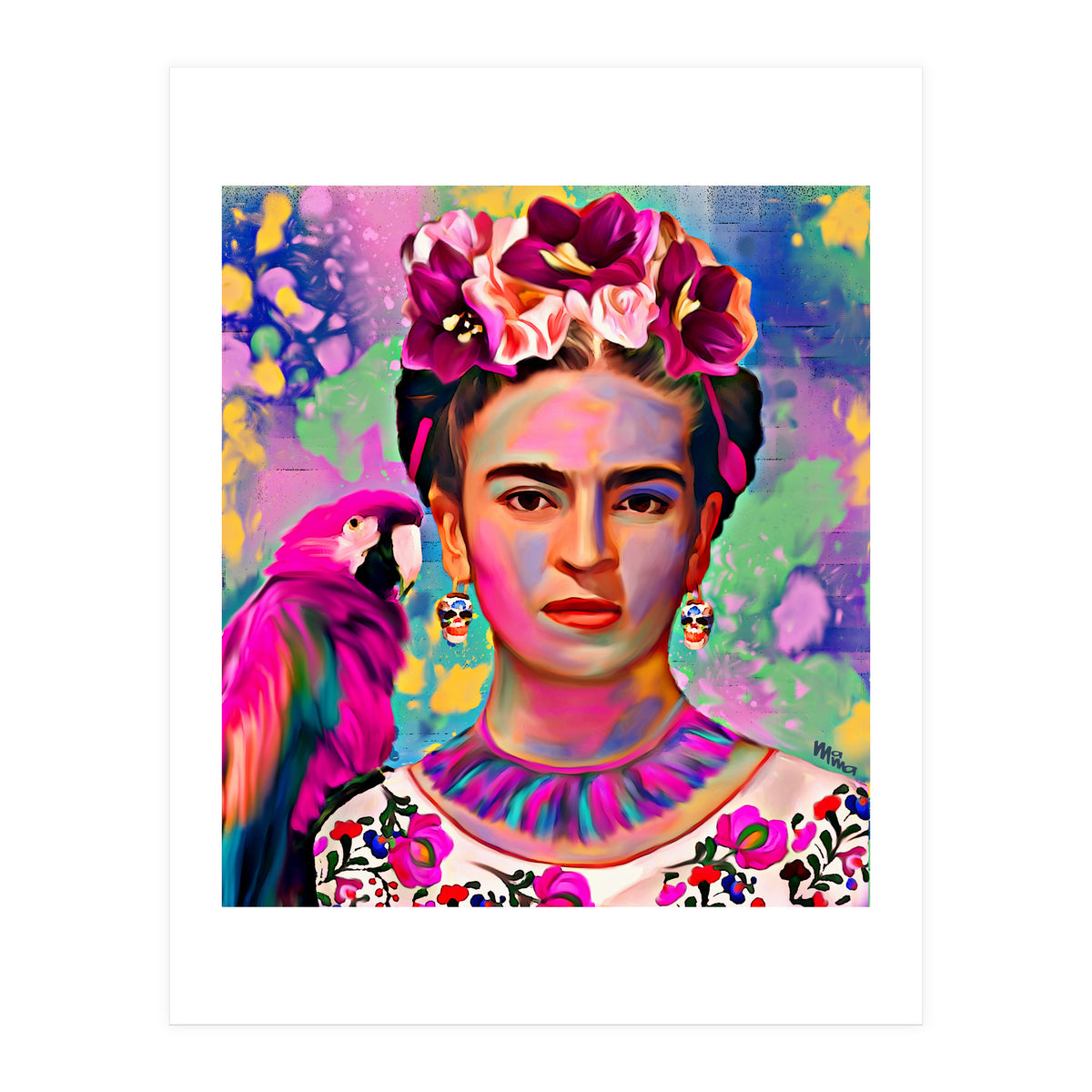 Tribute to Frida Khalo (Print Only)