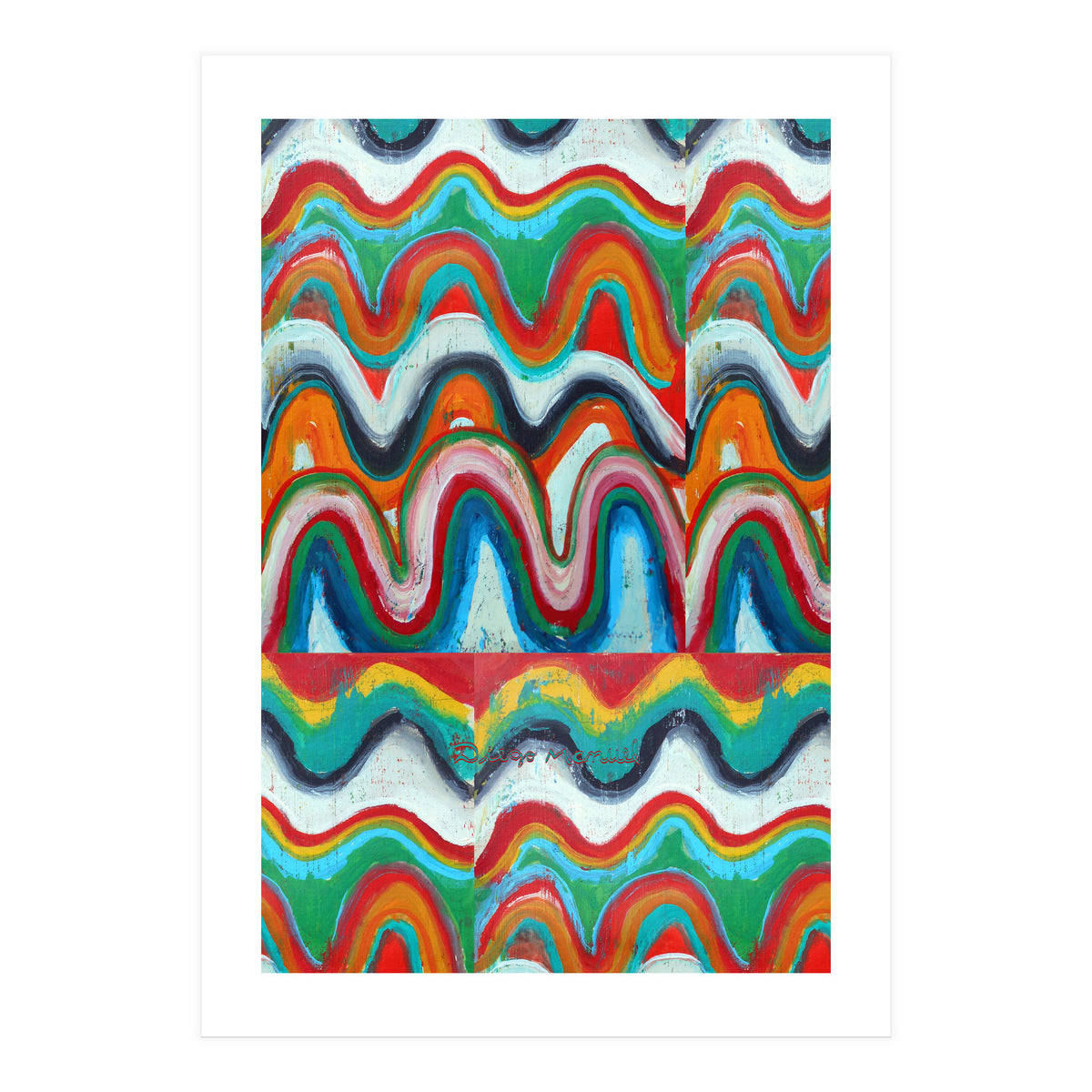 Pop Abstract A 5 (Print Only)