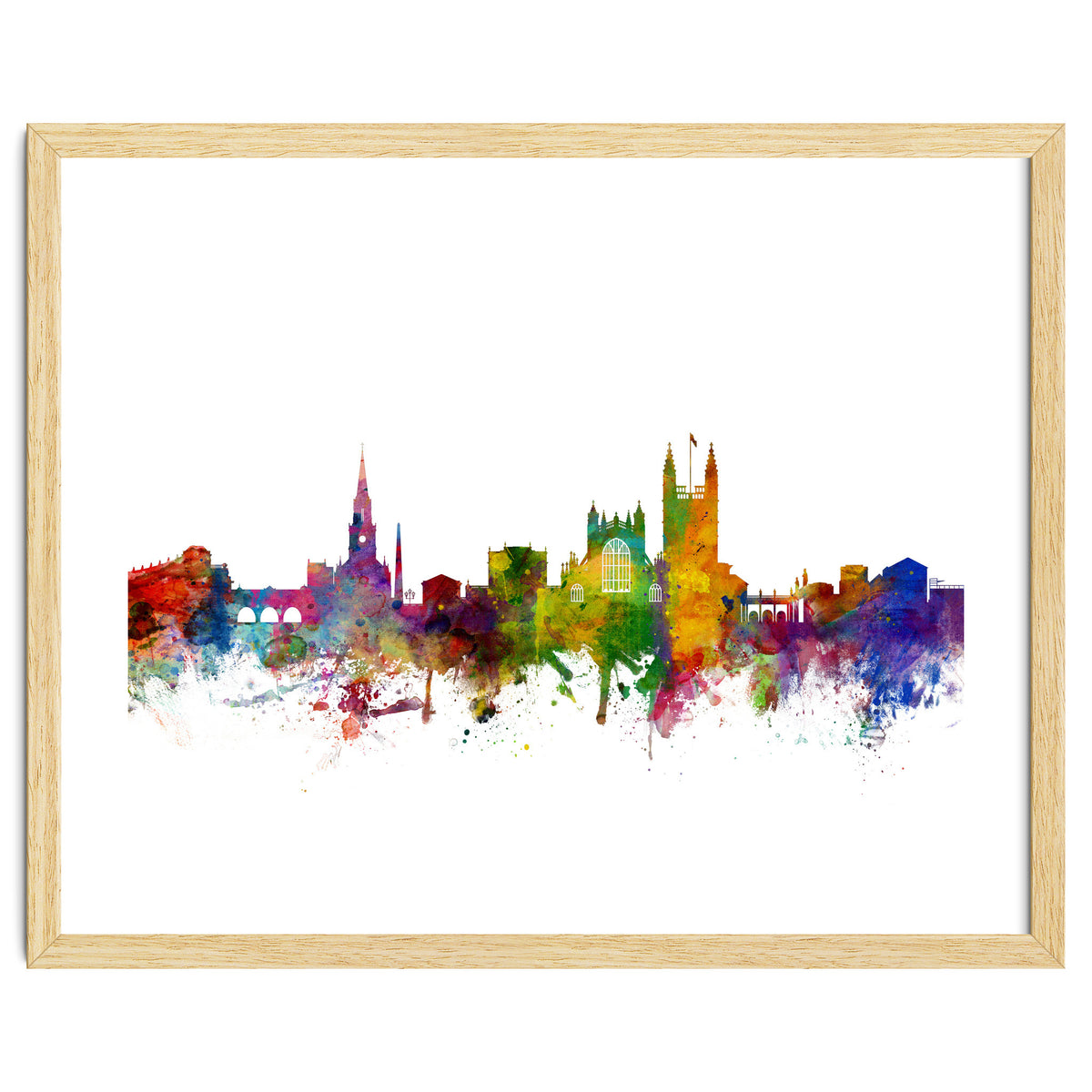 Bath England Skyline Cityscape