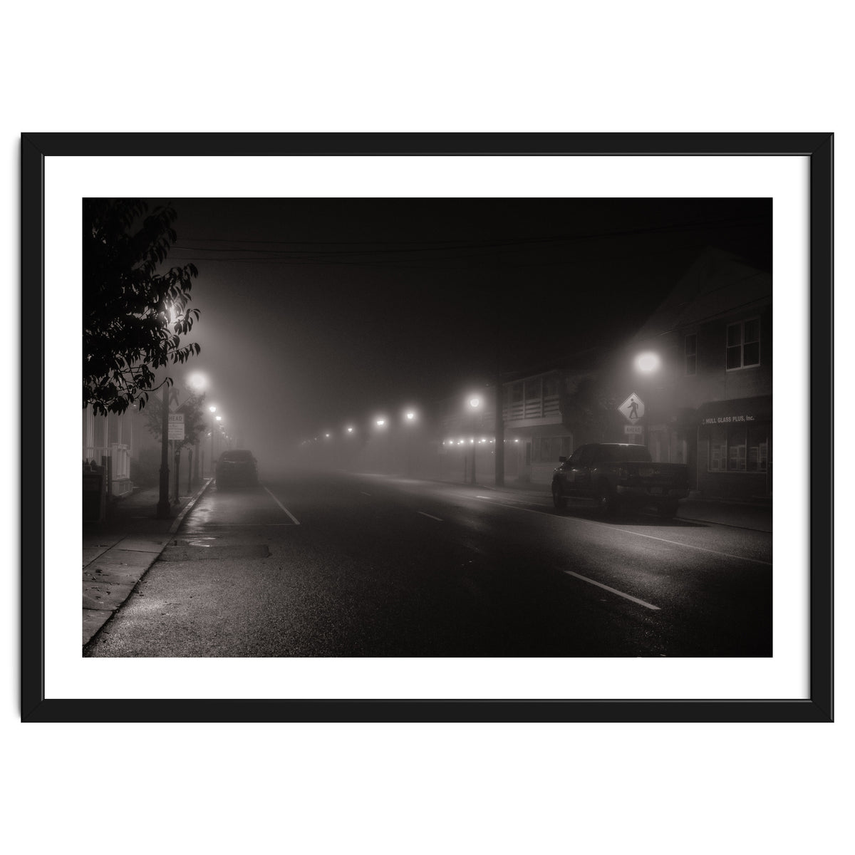 Foggy evening, Hull, Massachusetts