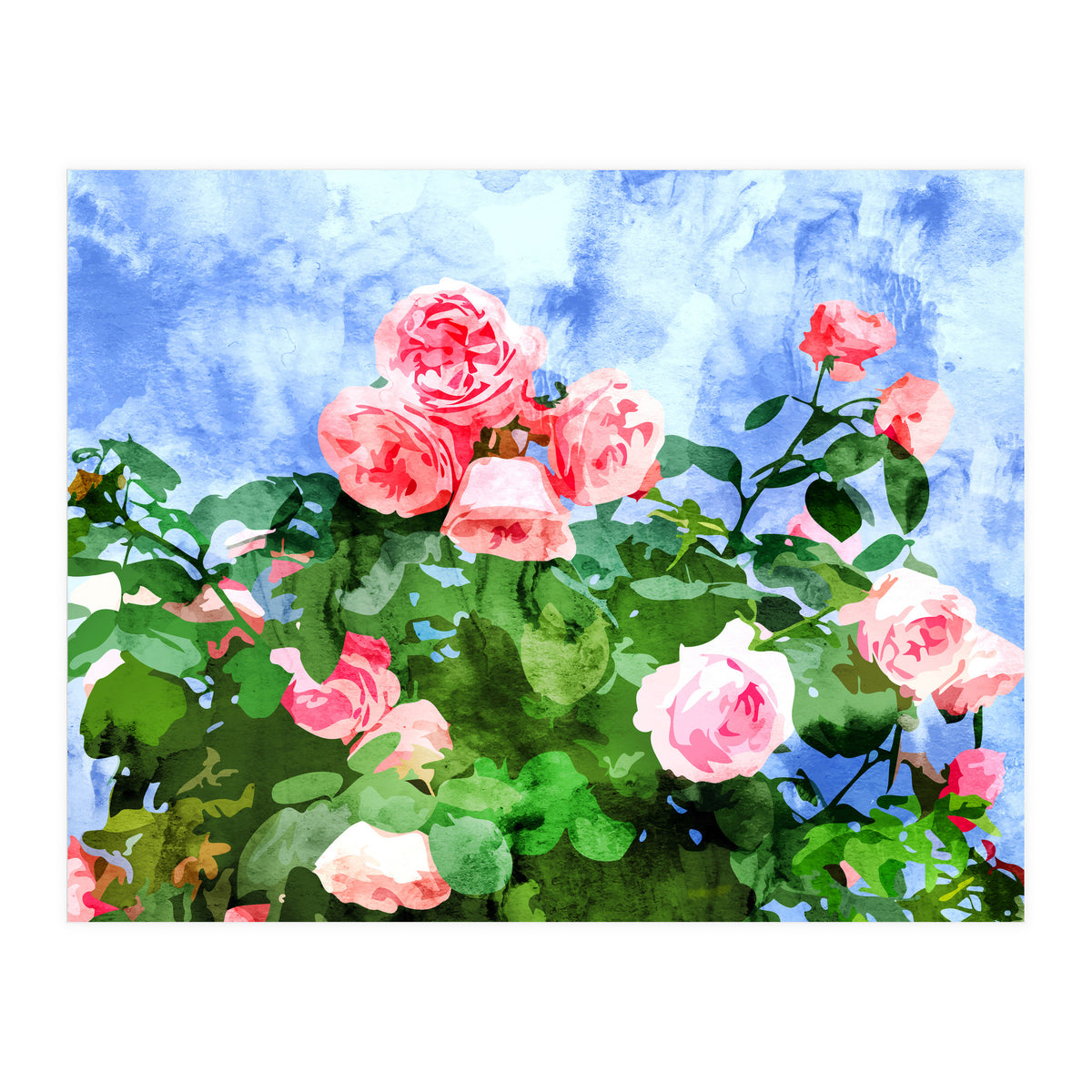 Love Planted A Rose & The Whole World Turned Sweet (Print Only)