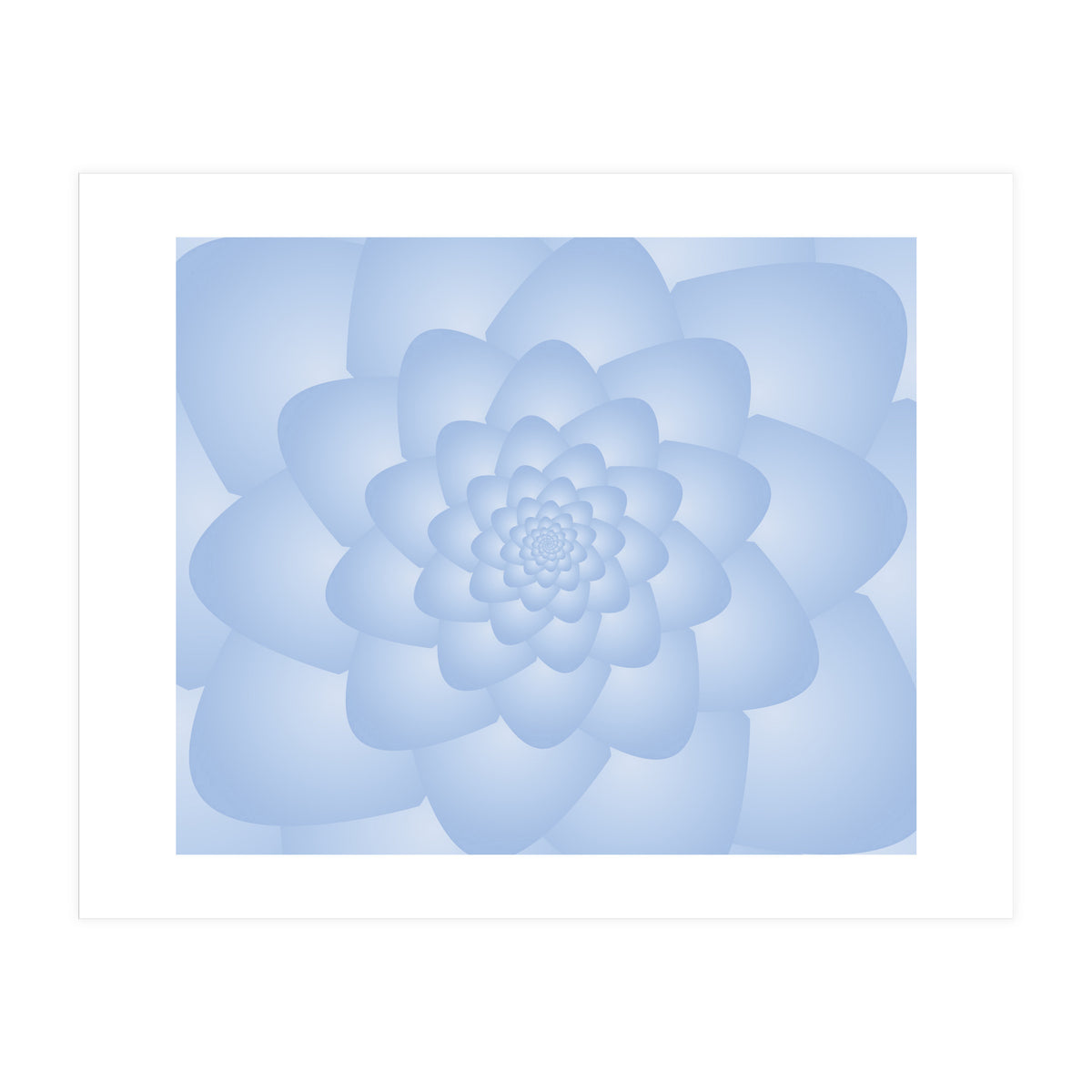 Pastel Colors Flower  (Print Only)
