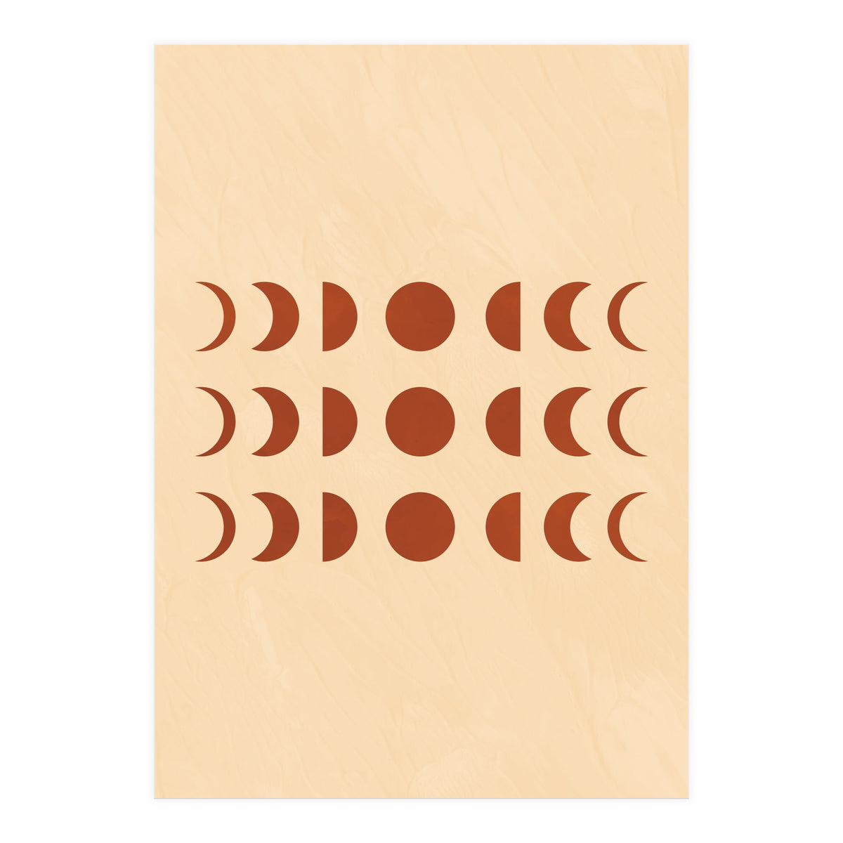 Lunar Eclipse Moon Phases II (Print Only)