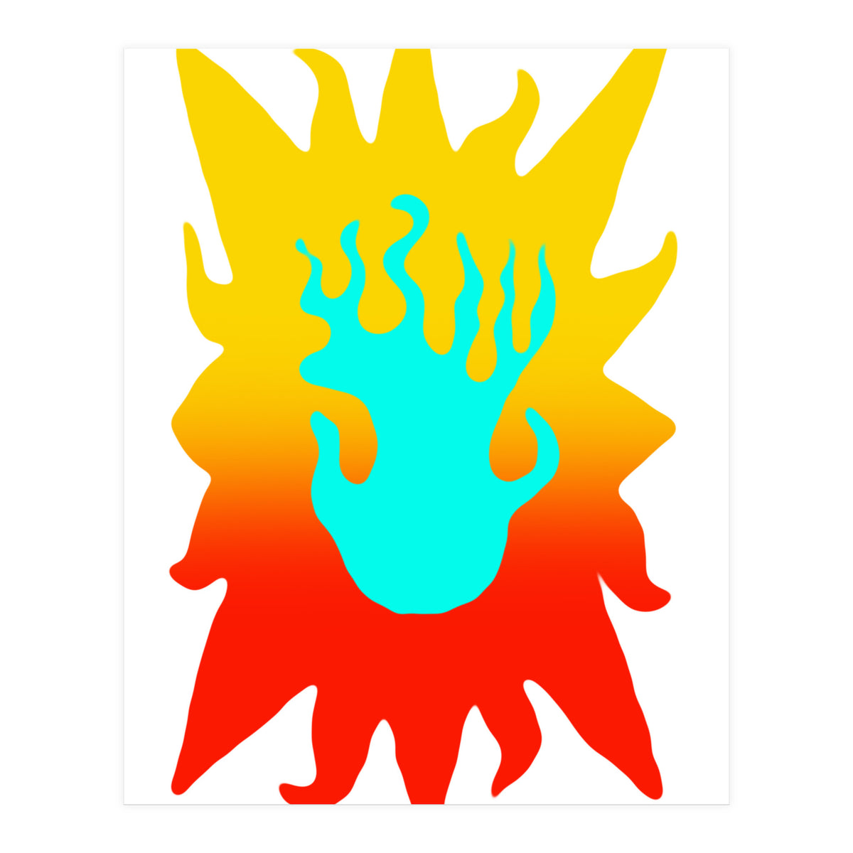 Fuego 117 Copia (Print Only)