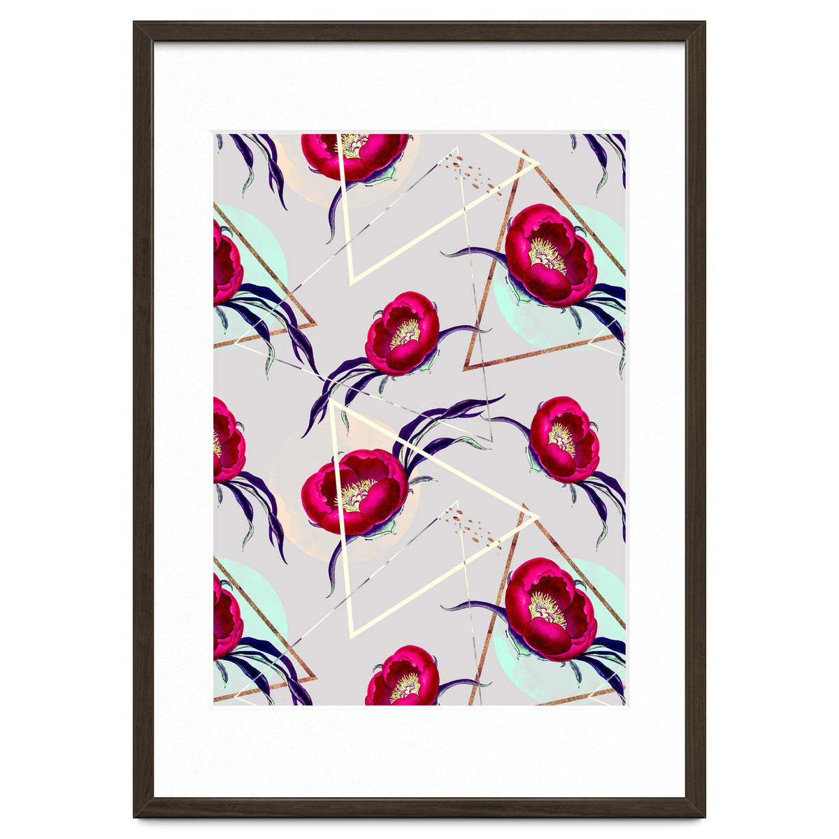 Flowery blooming with geometric II