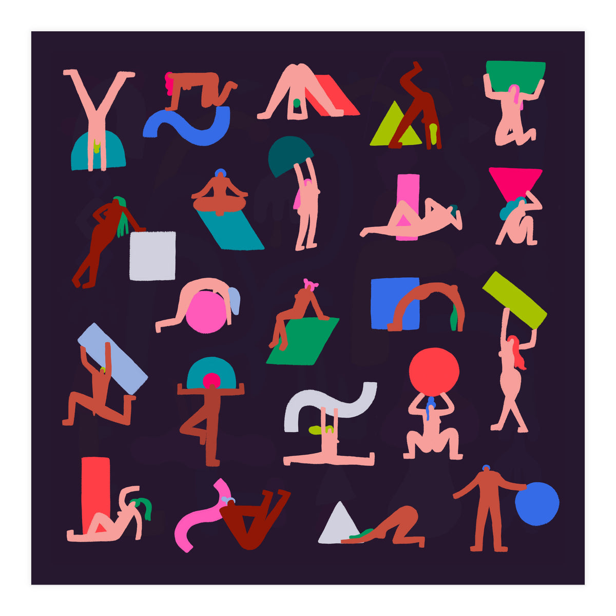 Free The Shape Free The People (Print Only)