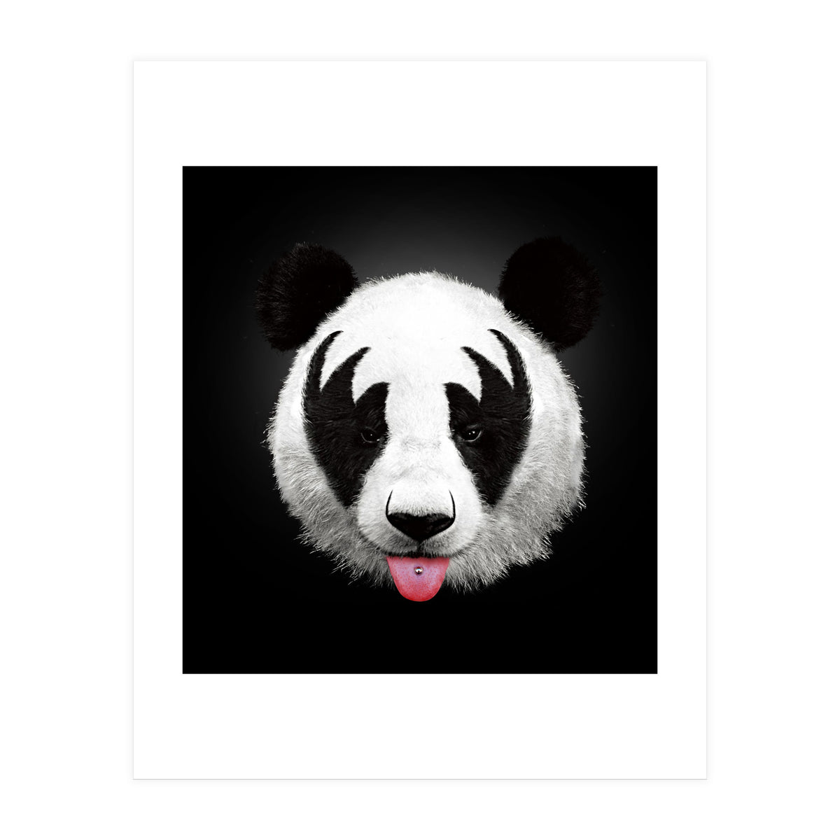 Kiss Of A Panda (Print Only)