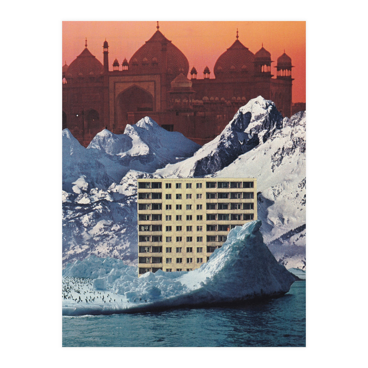 Penguin Village (Print Only)