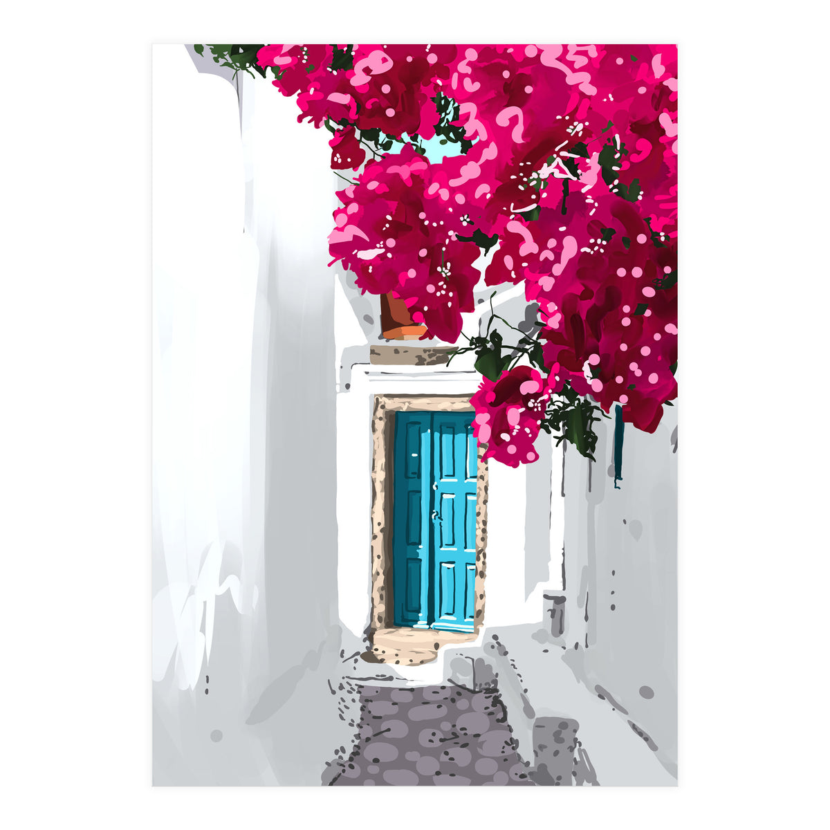 Greek Hideout (Print Only)