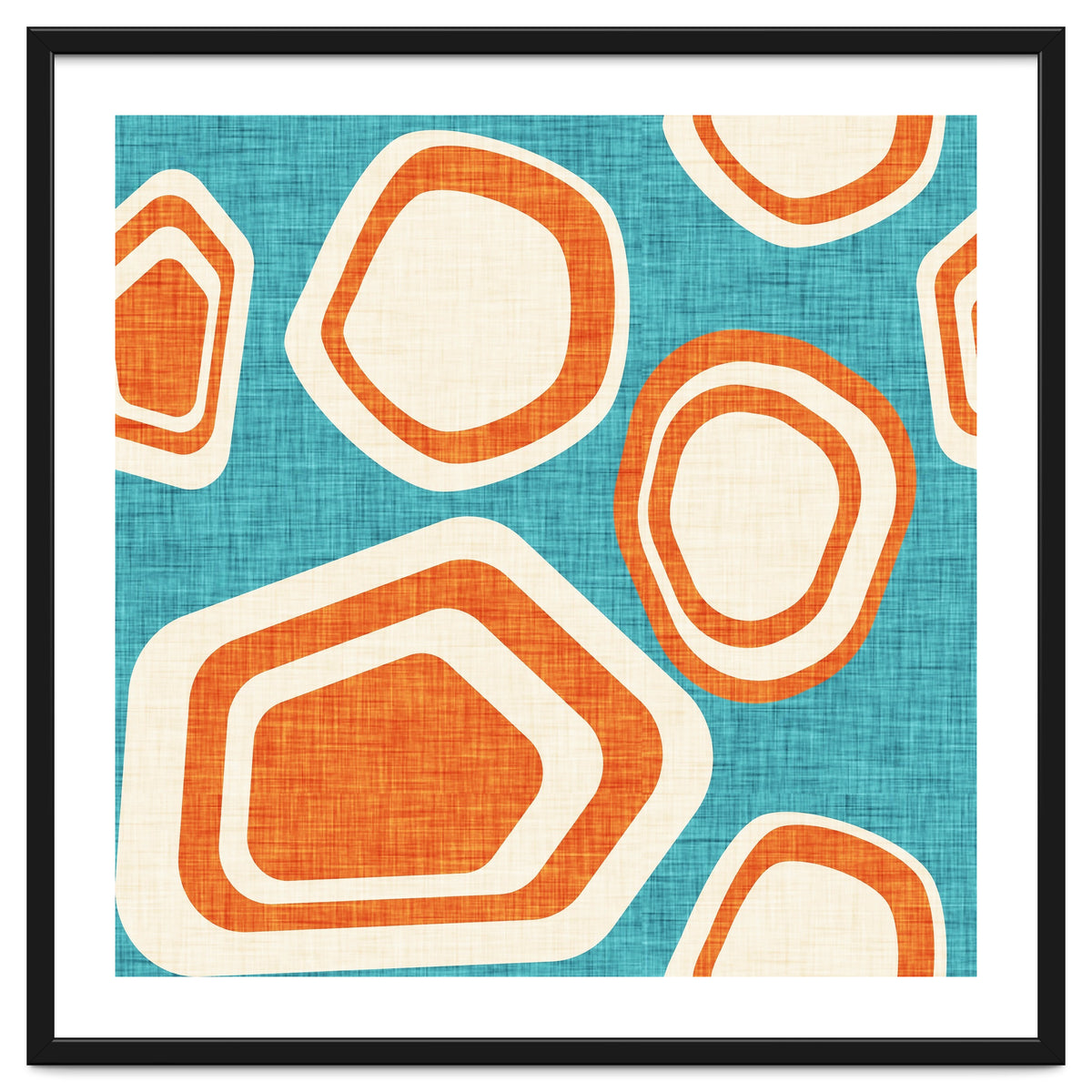 Day At The Lake Blue Orange