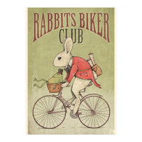 Rabbits Biker Club (Print Only)