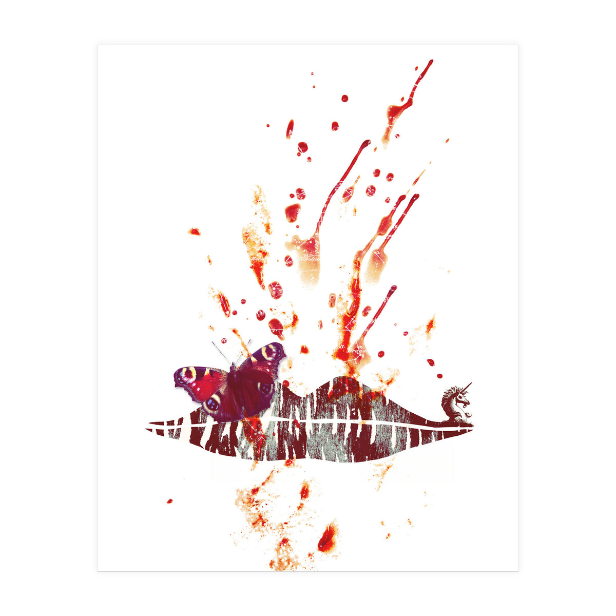 Bloody Lips (Print Only)