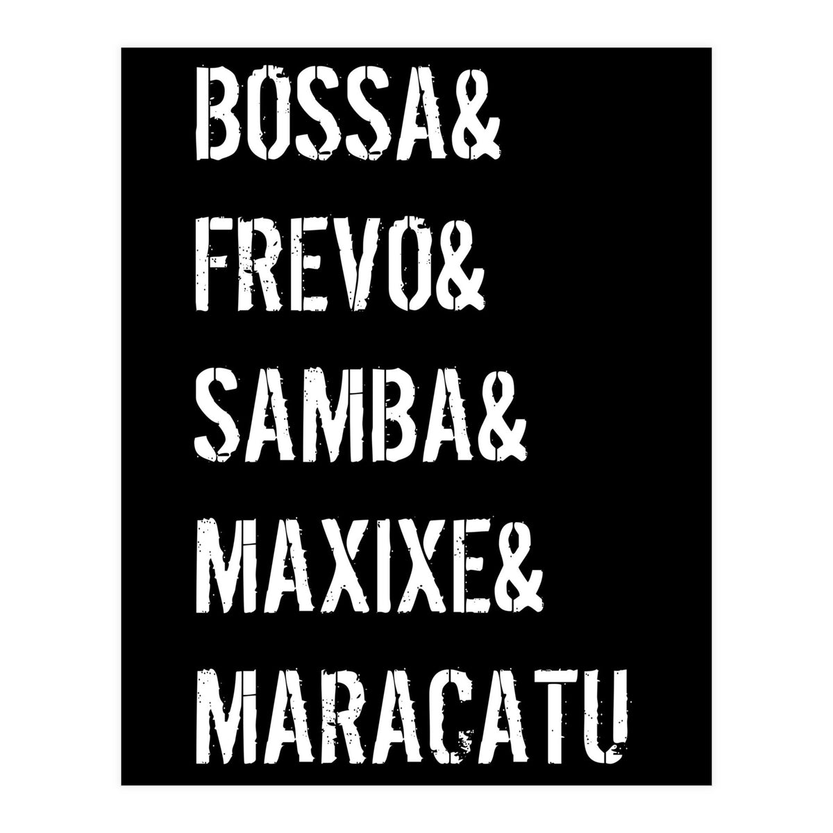 Its A Brazilian Rythm! (Print Only)