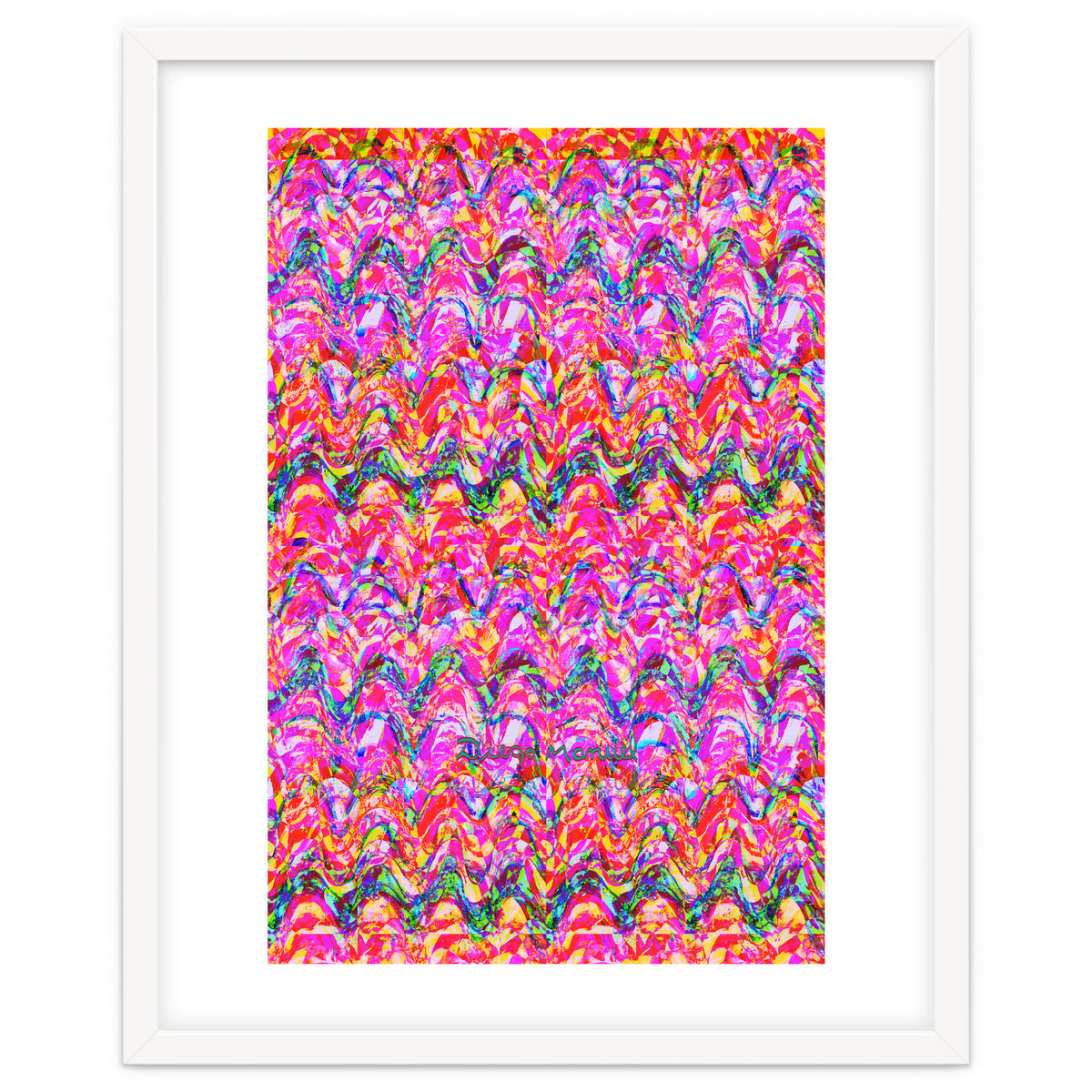 Pop abstract color full