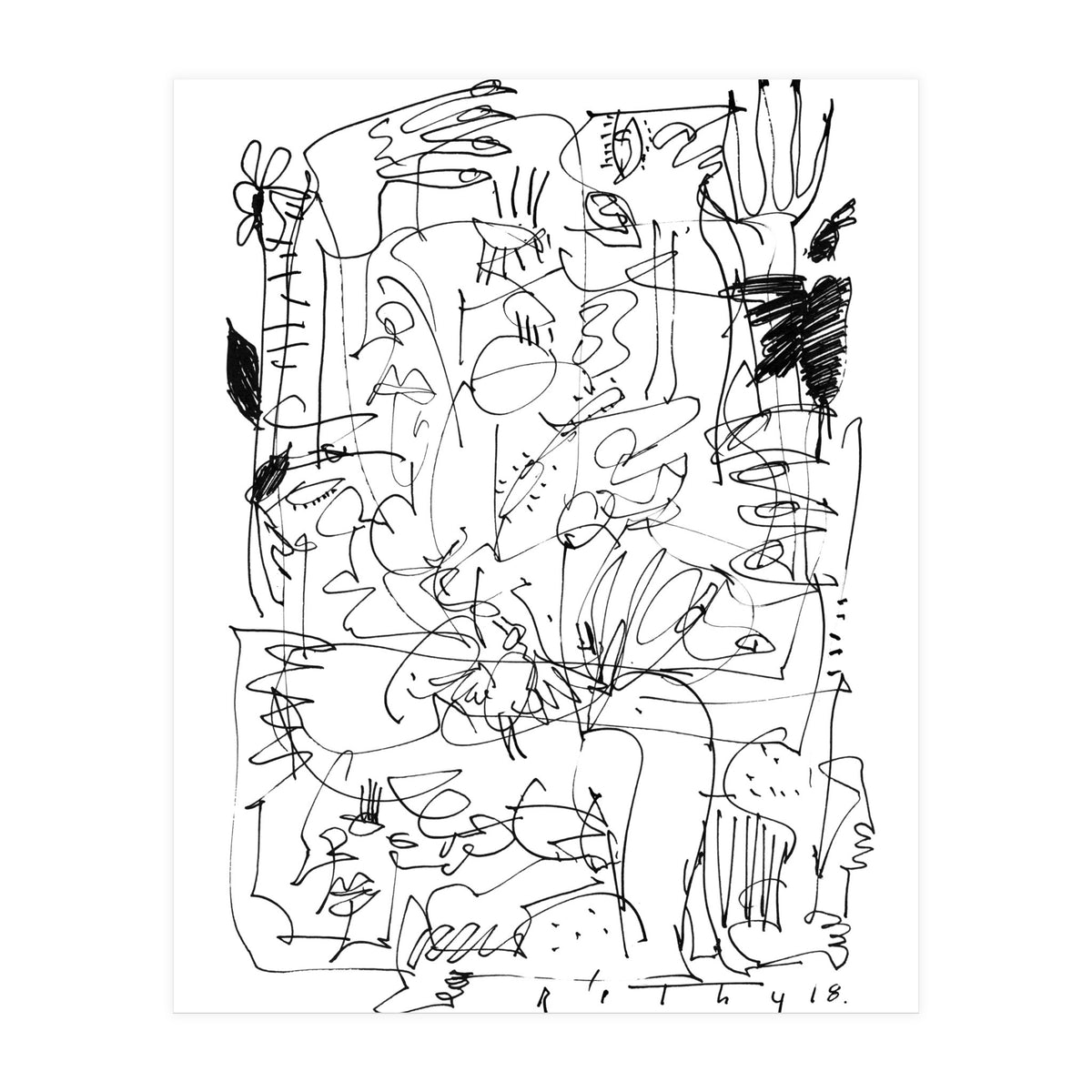 Scouts - b&w (Print Only)