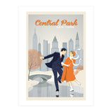 Skating in Central Park  (Print Only) thumbnail