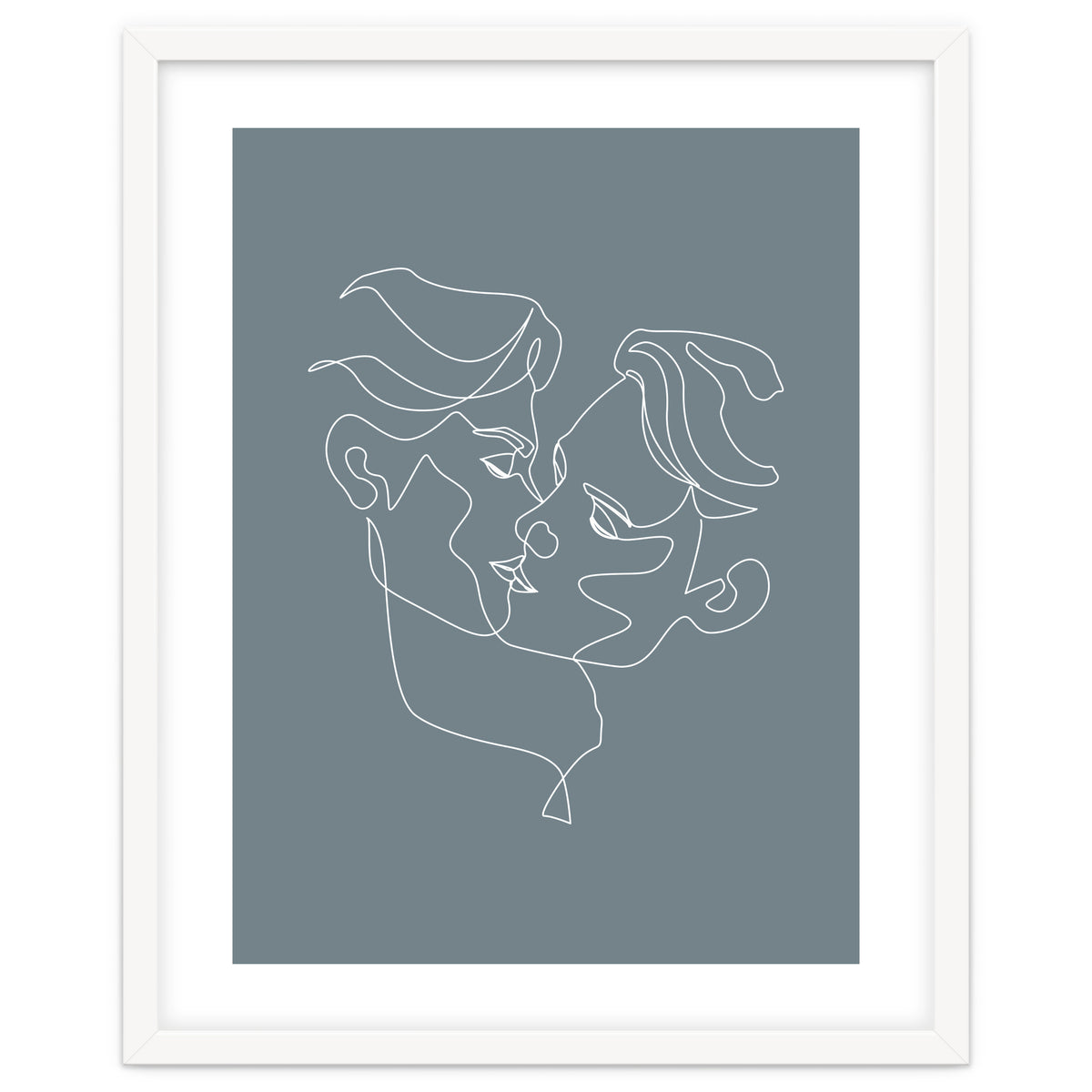 gay love line art-blue