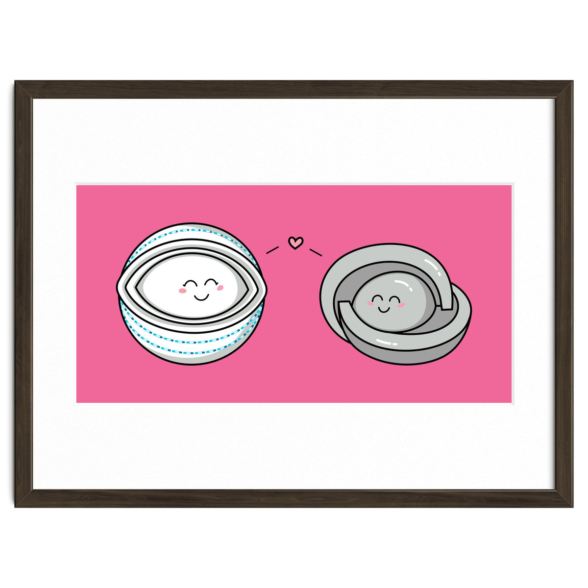 Kawaii Cute Timeless Mothership and Lifeboat Time Machines