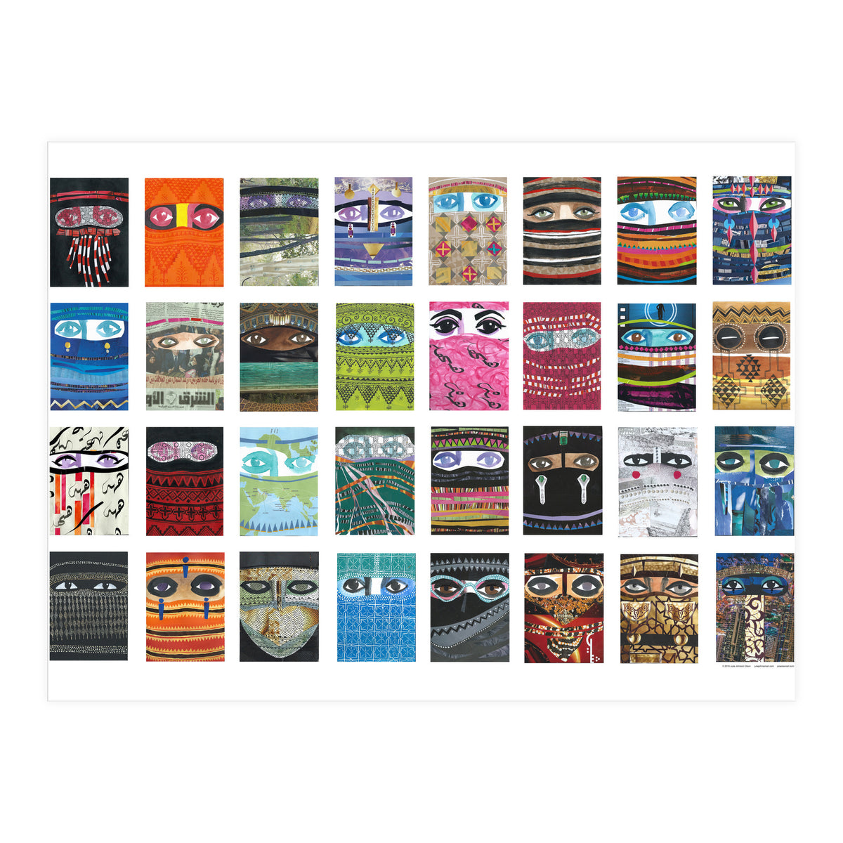 Niqabi Beauty (Print Only)