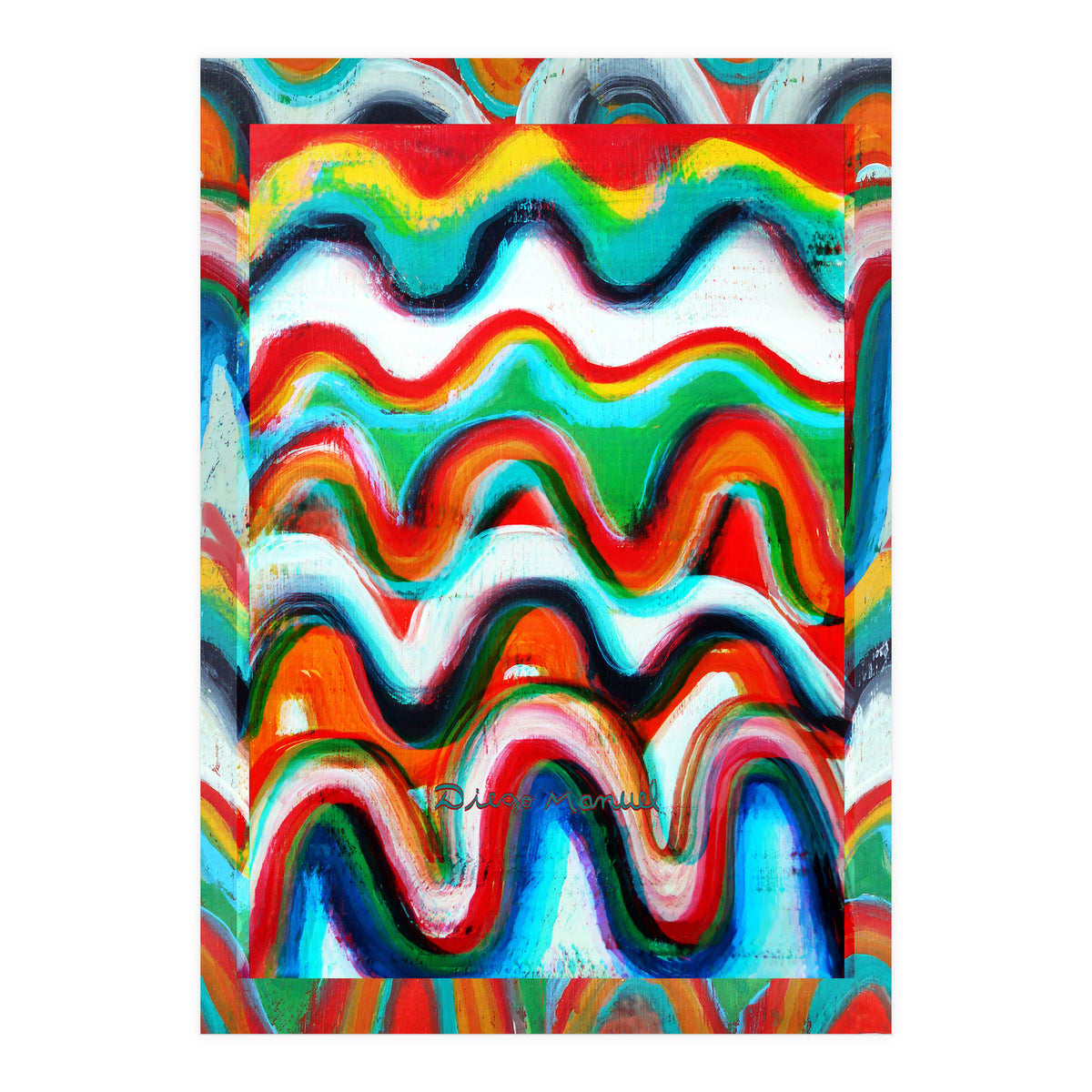 Pop Abstract A 2 (Print Only)