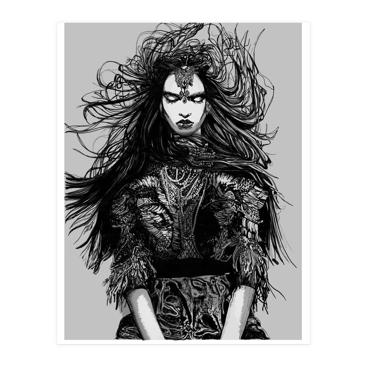 Warrior 1 (Print Only)