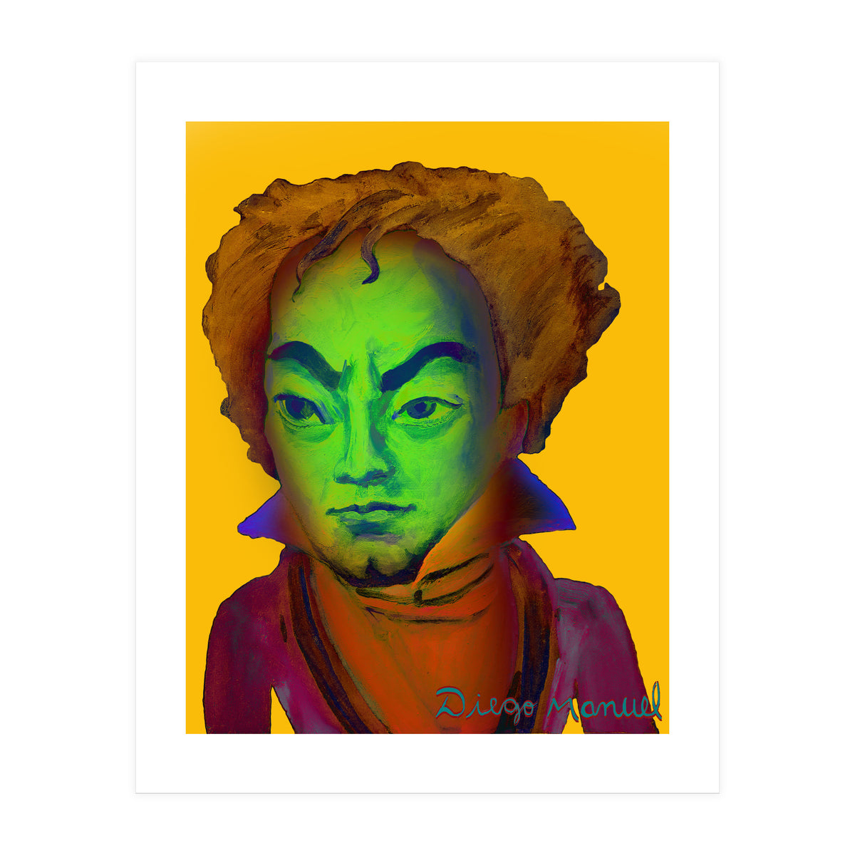 Beethoven Multicolor 6 (Print Only)