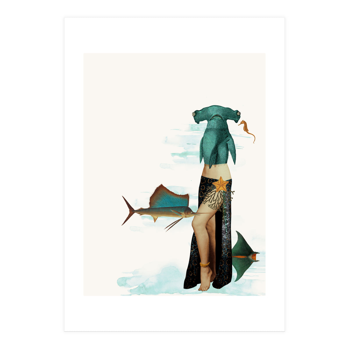 Reverse Mermaid (Print Only)