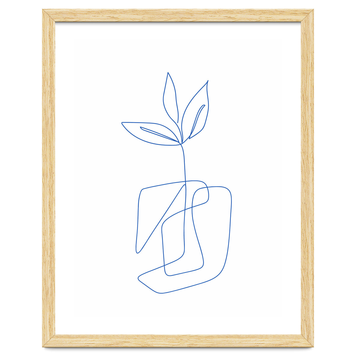 One Line Art Botanical II
