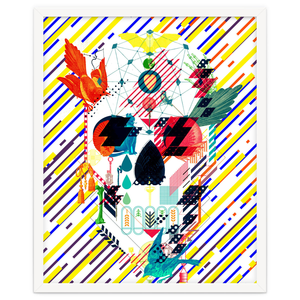 Abstract Skull