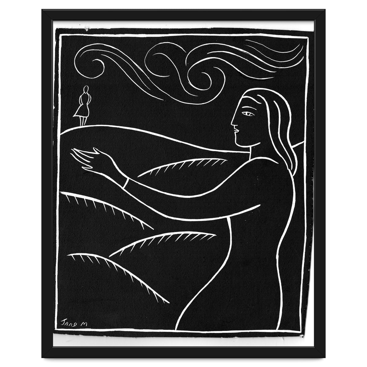 Woman With Future Self