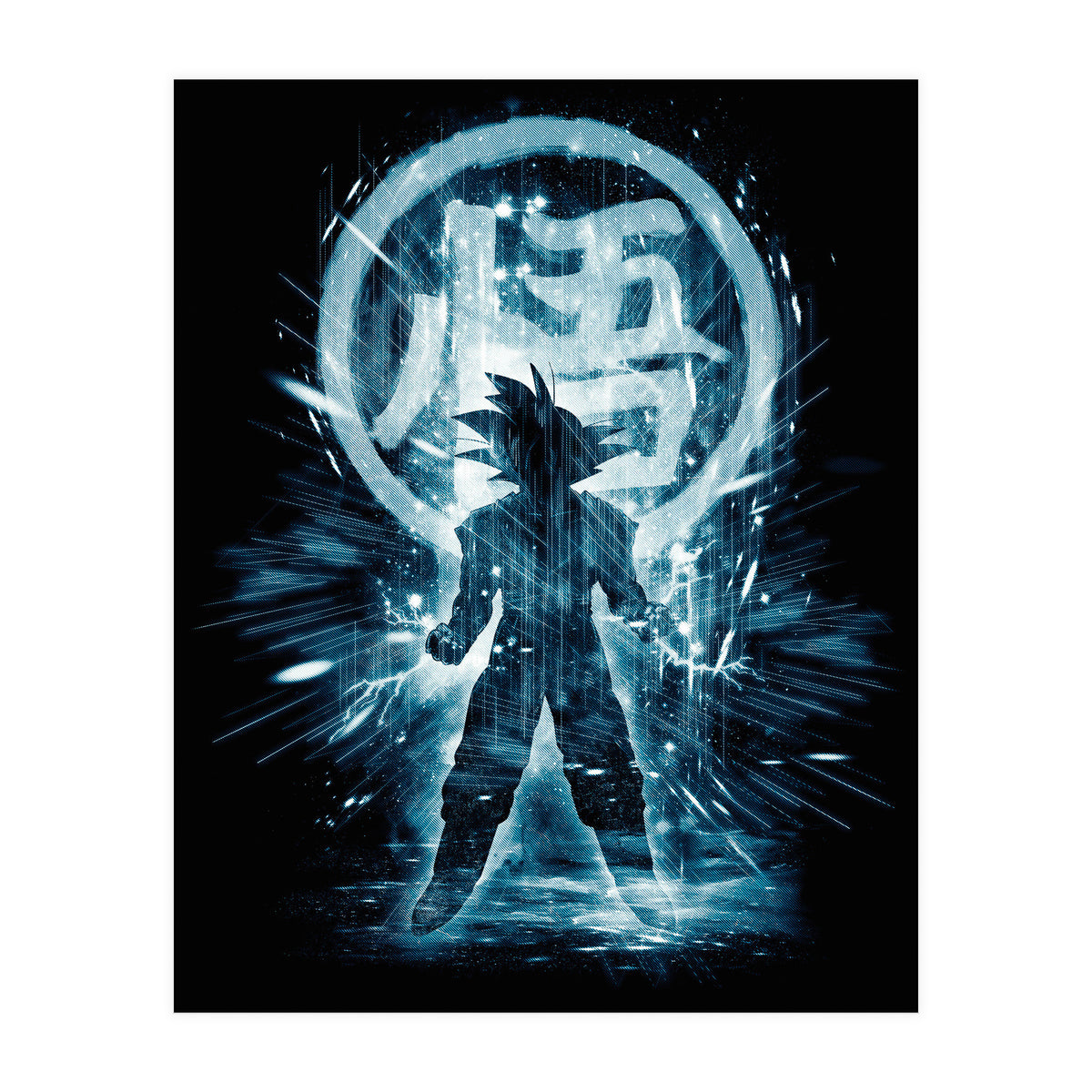 Storm Goku Blue (Print Only)
