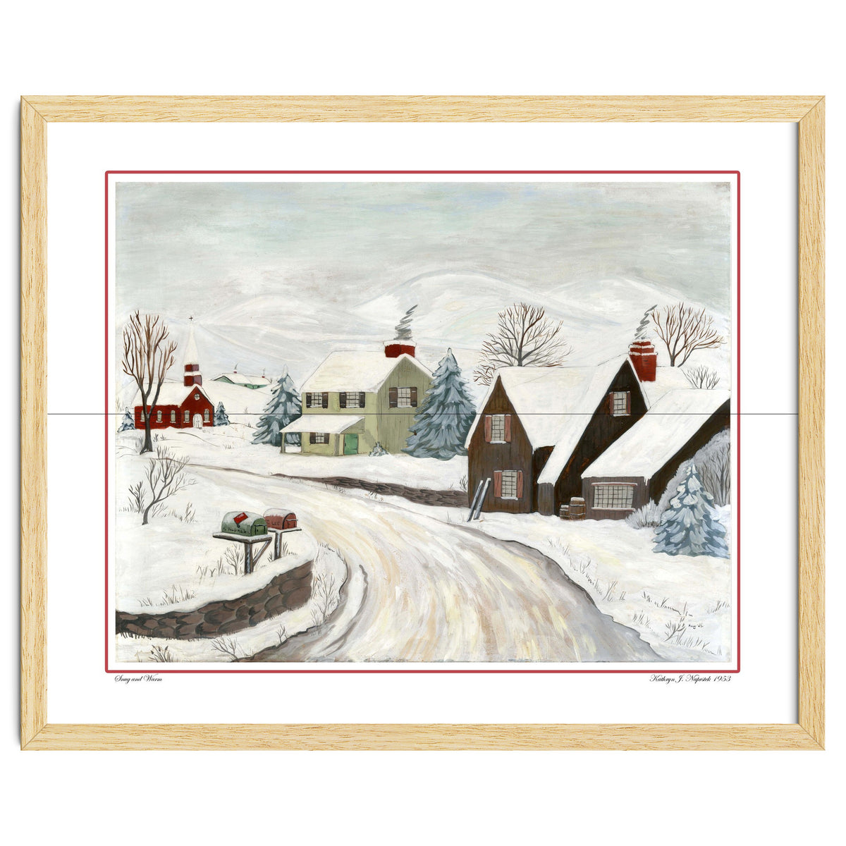 Snug & Warm Watercolor