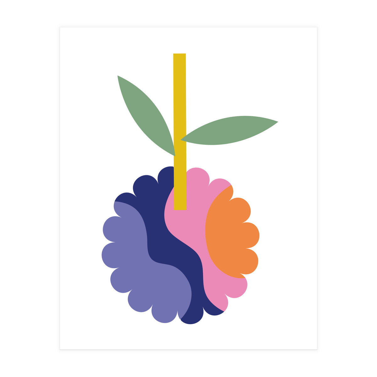 Orange Phases Rgb (Print Only)