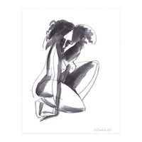Sitting Nude (Print Only)
