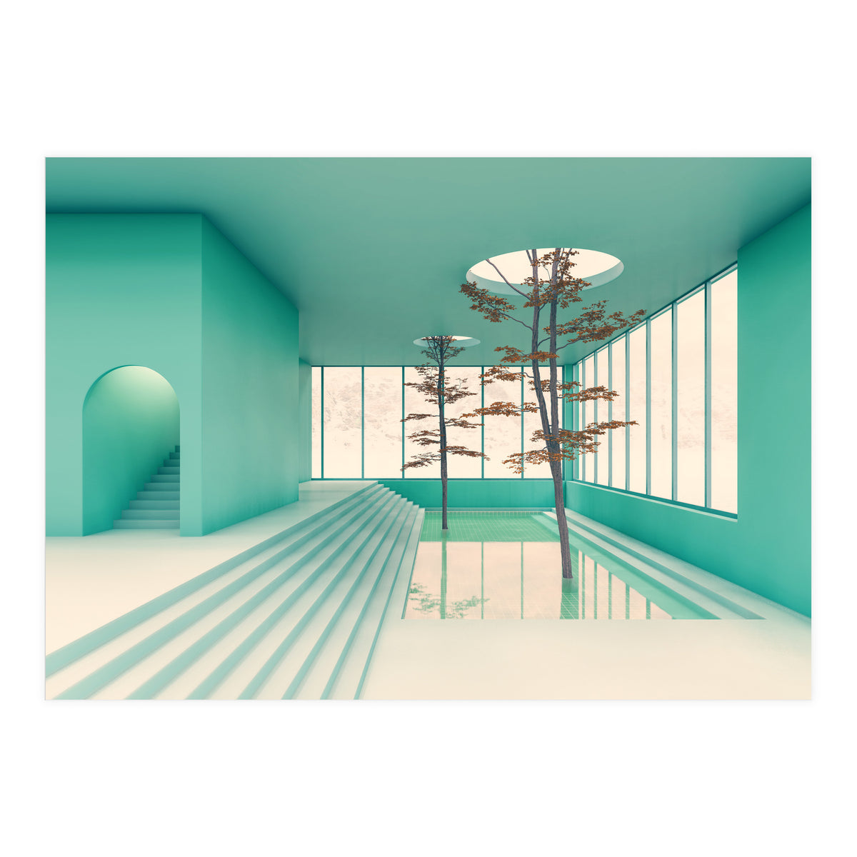 MINT POOL (Print Only)