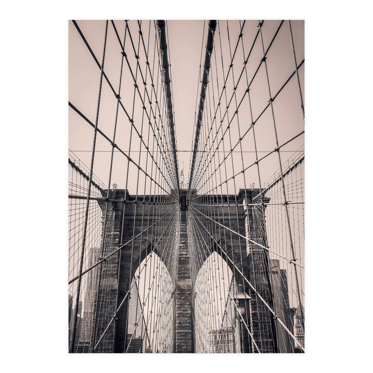 Brooklyn In Pink (Print Only)