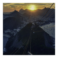 Carioca Sunset 2 1x1 (Print Only)