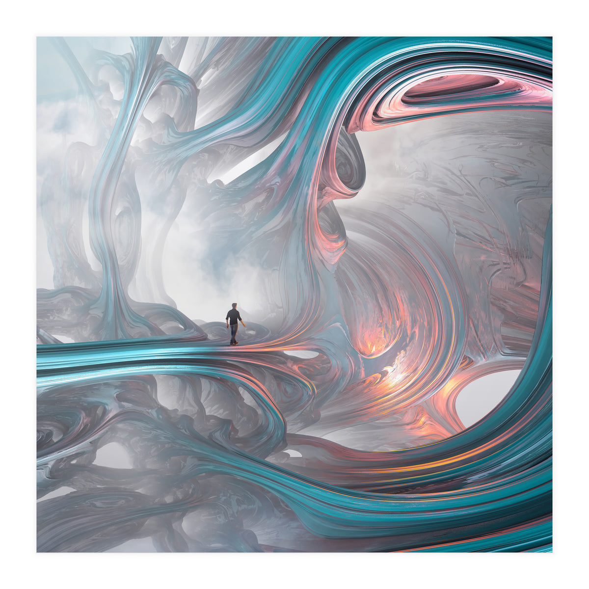 Fractal 1 (chloroform) (Print Only)