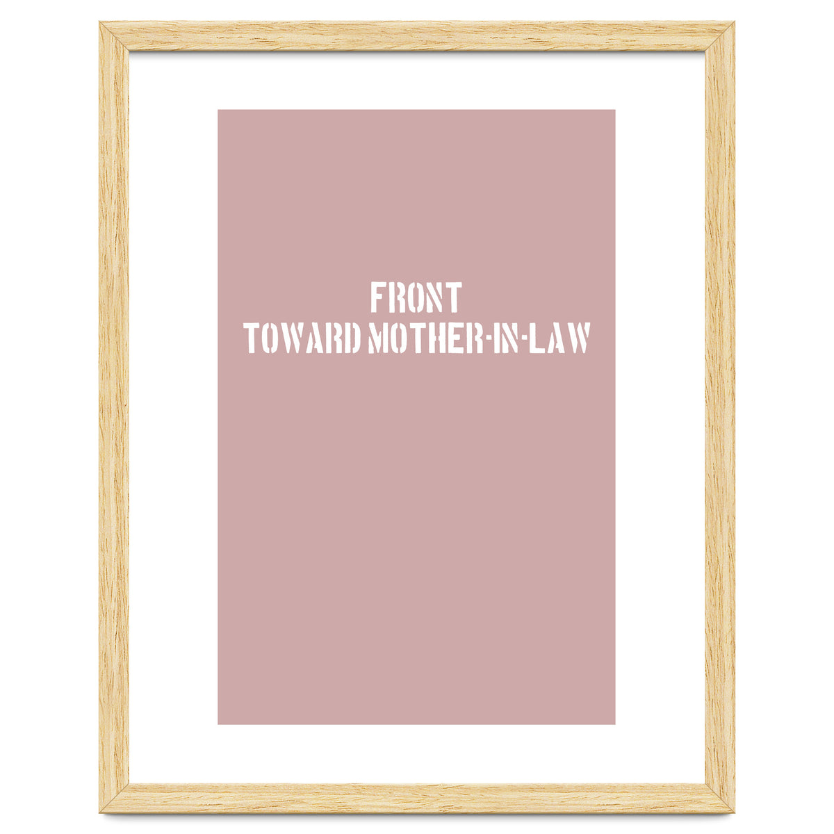 TOWARD MOTHER-IN-LAW