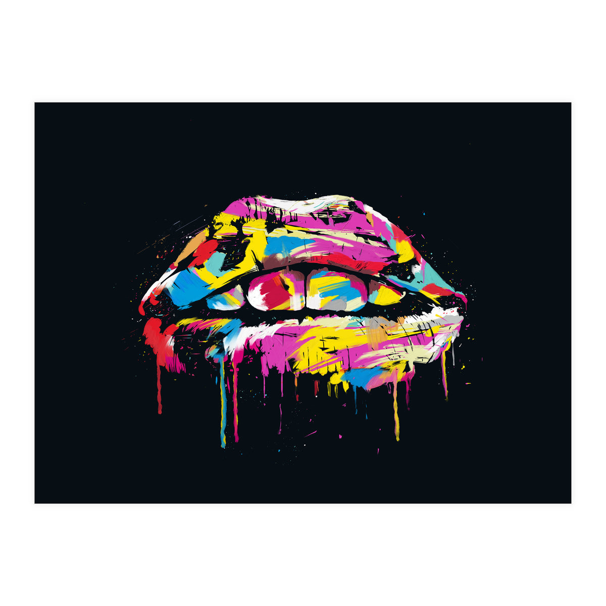 Colorful Lips (Print Only)