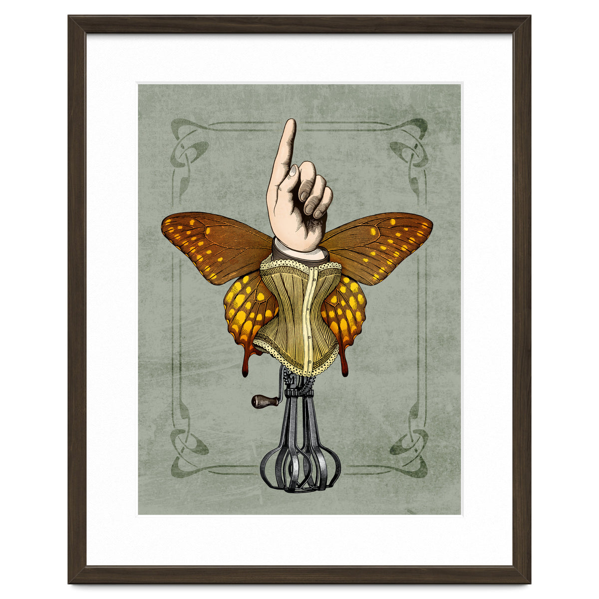 Butterhand Portrait