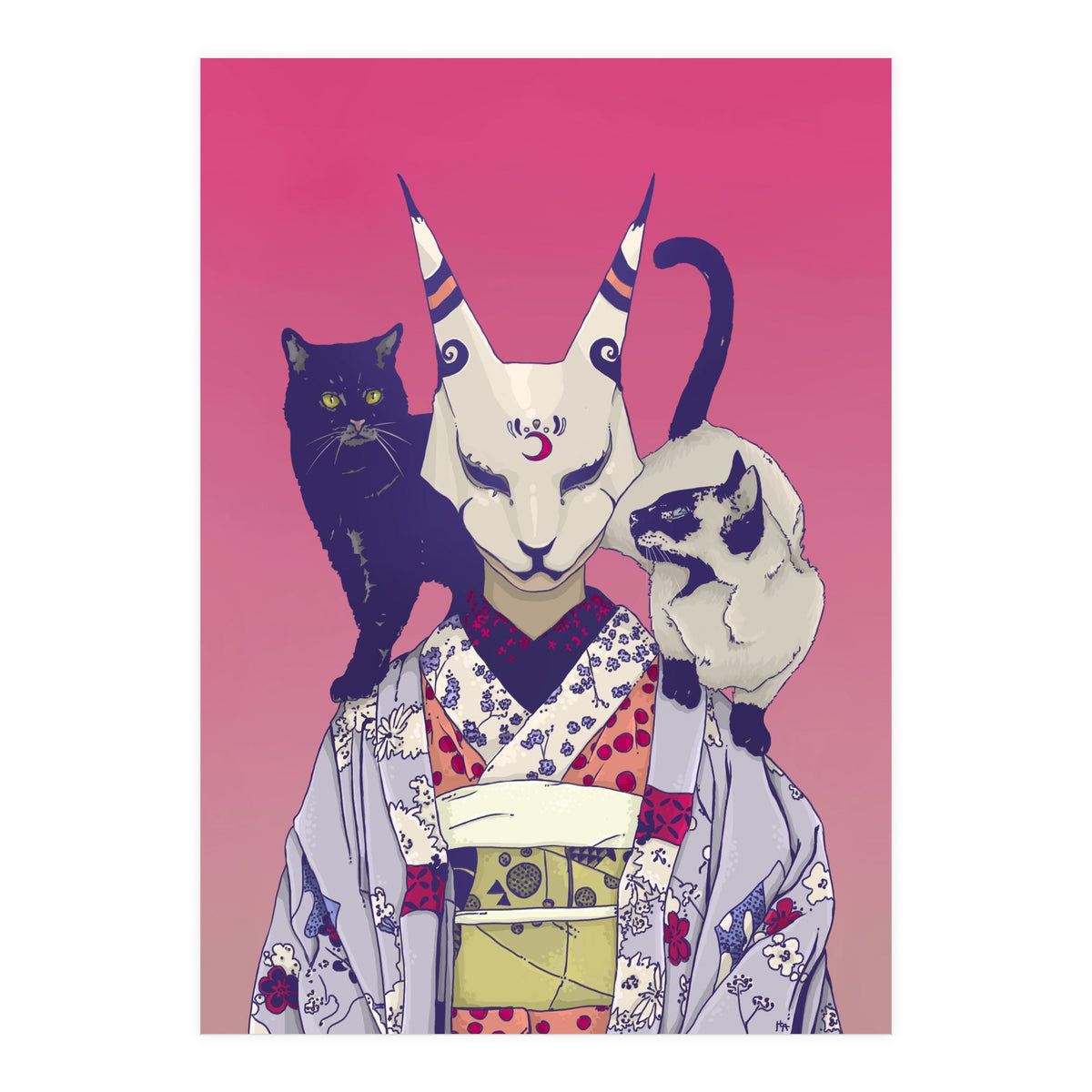 Neko Lady (Print Only)