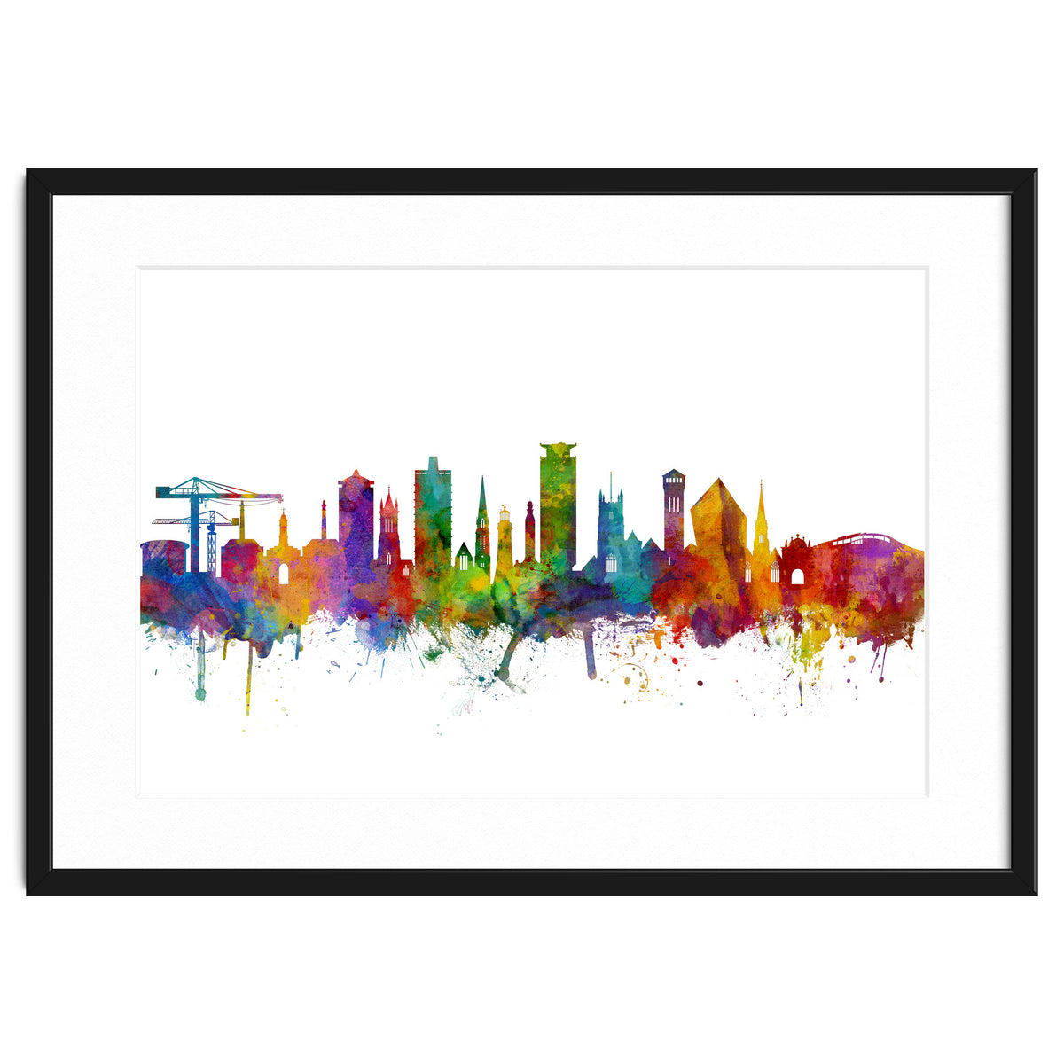 Plymouth England Skyline